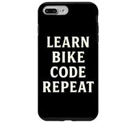 Codificación y Ciclismo Funny Learn Code Repeat Carcasa para iPhone 7 Plus/8 Plus