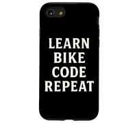 Codificación y Ciclismo Funny Learn Code Repeat Carcasa para iPhone SE (2020) / 7/8