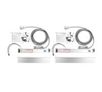 Codificador de escala lineal de alta precisión para lectura digital DRO JCS800 2AE JCS800 3AE Máquina de torno con aleación de aluminio Fundición a presión 100 mm 150 mm Rango de