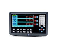 Codificador de Escala Lineal, SDS2-3VA 3 Eje LCD Kit de lectura digital y 3 piezas. Ka-300 Codificadores de escala lineal de vidrio for molinillo de torno Millilling(SDS2-3VA LCD display)