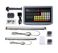 Codificador de escala lineal, Sds2ms Lectura digital Ka300 / ka500 Set Kit 5U Escalas lineales codificador sensor 10 0mm A 100 DRO for LATHE MILL Cnc Para fresadora CNC(SDS2MS Dro Set)