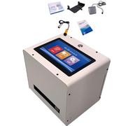 Codificador de inyección de tinta de impresora pequeña, máquina de codificación de inyección de tinta inteligente con pantalla táctil a color de 7 pulgadas Impresora de codificación por lotes en línea