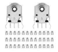 Codificador de Ratón de Metal 9mm, 100 Piezas, para Rueda | Repuesto Interno para Mouse, bajo Ruido y Movimiento Suave, Alta Durabilidad, para Oficinas Compartidas y Mejoras DIY