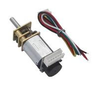Codificador GA12 N20 DC 6V Micro Metal Gear Motor DC Rueda dentada de alto par 15 25 50 70 100 150 300 500 1500 RPM Sensor Hall de 7 PPR