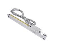 Codificador lineal delgado RS422 de 1 μm y 0,001 mm. Escala lineal. Longitud de recorrido: 70, 120, 170, 220, 270, 320, 370, 420 mm. Lectura digital (DRO).(270mm 1um RS422)