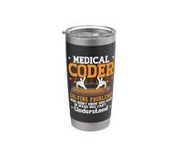 Codificador Médico Resolviendo Problemas Codificación Icd Code Programmer Vaso térmico de acero inoxidable de doble pared