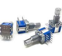 Codificador rotativo 5pcs Rs1010 Interruptor de banda giratorio Cambio engranaje 1 Pole 5 Posición 2 4 3(2 Pole 4 Position)