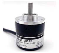 Codificador rotativo fotoeléctrico de eje completo de 6 mm serie TRD-2T Codificador rotativo incremental TRD-2T1000BF 2T1024AF 2T2000V 2T2500VH(600 PPR, salida de empuje de 24 V)