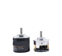 Codificador rotatorio Codificador absoluto de eje hueco de 8mm, interfaz analógica SSI rotativa, Sensor de velocidad de ángulo de único for maquinaria CNC(CANopen,15bit)