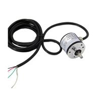Codificador rotatorio Codificador rotatorio incremental fotoeléctrico AB 2 fases NPN salida de colector abierto Codificador rotatorio óptico(360PR,Push pull output PNP,Input 5V)