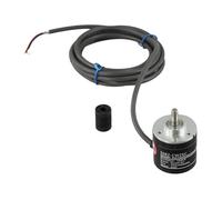 Codificador rotatorio E6B2CWZ6C100 para aplicaciones industriales con fuente de alimentación de 5 V CC y carcasa metálica robusta (100P/R)