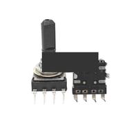 Codificador rotatorio infinito de 360 grados, amplificador de Audio de 4 pines y 24 bits, potenciómetro Digital, eje D, 23mm, 2 uds.