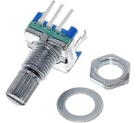 Codificador rotatorio PC 1 Mango de ciruela 15 mm 20 codificación giratoria / EC11 Potenciómetro digital con interruptor 5 pin(15mm)