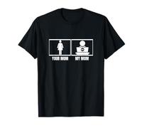 Codificador Tu Mamá Mi Mamá Hija Hijo Divertido Desarrollador de Software Camiseta