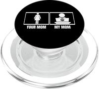 Codificador Tu Mamá Mi Mamá Hija Hijo Divertido Desarrollador de Software PopSockets PopGrip para MagSafe