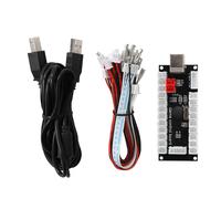 Codificador USB arcade de retardo cero para juegos de PC DIY. Construye tu propia máquina recreativa. Compatible con todo tipo de joysticks y