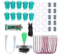 Codificador USB de retardo cero para máquina recreativa LED, piezas de bricolaje para juegos arcade, controlador de juegos, compatible con Raspberry