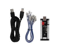 Codificador USB para máquinas recreativas con respuesta de retardo cero. Construcción de alta calidad para proyectos de bricolaje de juegos de PC.