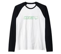 Código 1 0 One Zero Camiseta Manga Raglan