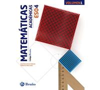 Código Bruño Matemáticas Académicas 4 ESO - 3 volúmenes - 9788469613375