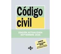 Código Civil (Septiembre 2025) | Editorial Tecnos