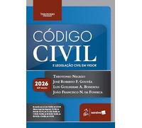 Código Civil e Legislação Civil Em Vigor - 44ª Edição 2026