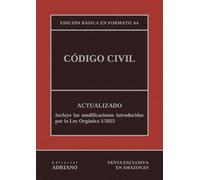 Código Civil: Edición básica en formato A4