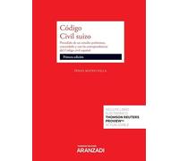 Código civil suizo: Precedido de un estudio preliminar, concordado y con las correspondencias del Código civil español (Monografía)