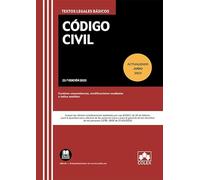 Código Civil: Texto legal básico con concordancias, modificaciones resaltadas en color e índice analítico (TEXTO LEGAL BASICO)