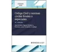 Código Civil y normas civiles forales o especiales