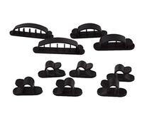 Código Clip de cable Organizador de cable Clip de cable Plug Clip de Almacenamiento de 10 piezas Creativo y útilTratamiento de la Moda