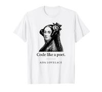 Código como una Poeta Ada Lovelace Camiseta