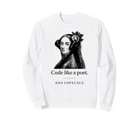 Código como una Poeta Ada Lovelace Sudadera