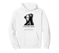 Código como una Poeta Ada Lovelace Sudadera con Capucha