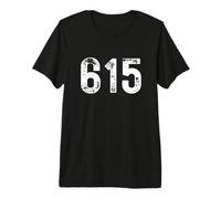 Código de área 615 Nashville Tennessee Camiseta Premium