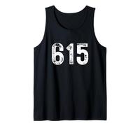 Código de área 615 Nashville Tennessee Camiseta sin Mangas