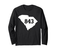 Código de Área 843 de Carolina del Sur Manga Larga