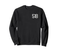 Código de área Albany New York 518 Local Resident Patriot America Sudadera
