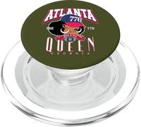 Código de Área Bold Black Queens of 770 Atlanta PopSockets PopGrip para MagSafe