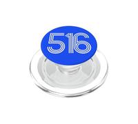 Código de área Hempstead New York 516 Local Resident Patriot USA PopSockets PopGrip para MagSafe