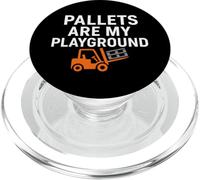 Código de Barras de elevación del Equipo del empaquetador del selector de la logística del Trabajador de almacén PopSockets PopGrip para MagSafe