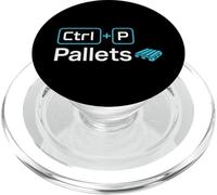 Código de Barras de elevación del Equipo del empaquetador del selector de la logística del Trabajador de almacén PopSockets PopGrip para MagSafe
