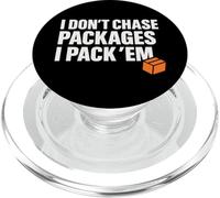 Código de Barras de elevación del Equipo del empaquetador del selector de la logística del Trabajador de almacén PopSockets PopGrip para MagSafe
