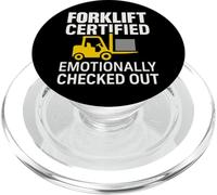 Código de Barras de elevación del Equipo del empaquetador del selector de la logística del Trabajador de almacén PopSockets PopGrip para MagSafe