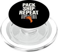 Código de Barras de elevación del Equipo del empaquetador del selector de la logística del Trabajador de almacén PopSockets PopGrip para MagSafe