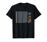 Código de bloque de génesis de Bitcoin Camiseta
