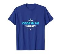 Código de Enfermera de Emergencia Blue Crew Response Team Gift Camiseta, Hombre, Azul Real, XXL