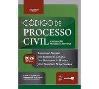 Código de Processo Civil e Legislação Processual Em Vigor - 57ª Edição 2026