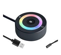 Código de seguridad biométrico de huellas dactilares para Windowslogin Signin con autenticación Fido U2F y club de luz LED modificable, seguridad USB con club de luz