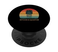 Código de TI Hacker Terminal Bitcoiner Ciberseguridad Tecnología Bitcoin PopSockets PopGrip Adhesivo